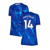 Dres Chelsea Joao Felix #14 Domáci pre Ženy 2024-25 Krátky Rukáv